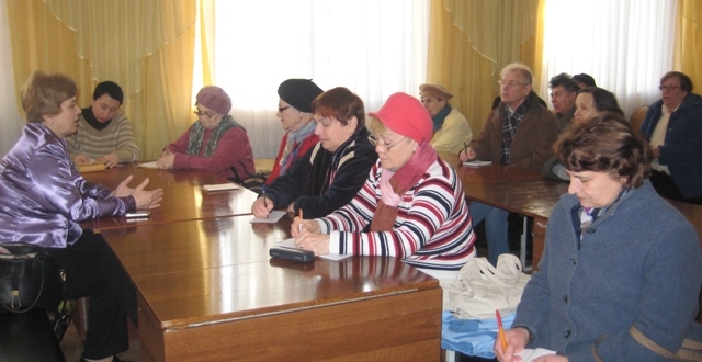ЗУСТРІЧ З ПЕНСІОНЕРАМИ ПЕЧЕРСЬКОГО РАЙОНУ, СЛУХАЧАМИ «УНІВЕРСИТЕТУ ТРЕТЬОГО ВІКУ».