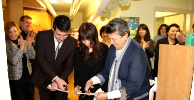 Печерська РДА, Посольство Японії та Товариство Червоного Хреста відкрили центр підтримки переселенців з АТО