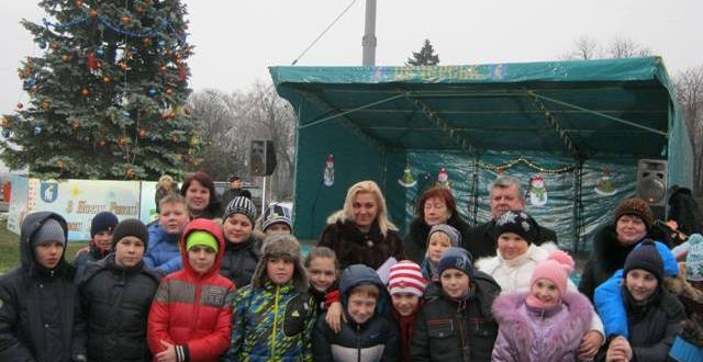 Засвічування районної Ялинки